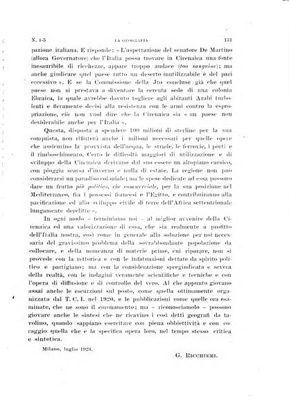 La geografia comunicazioni dell'Istituto geografico De Agostini