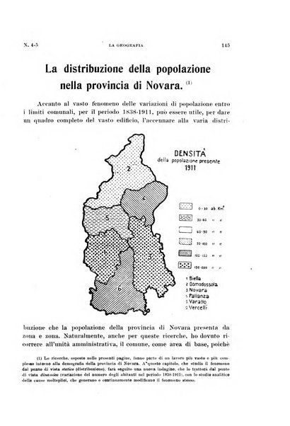 La geografia comunicazioni dell'Istituto geografico De Agostini