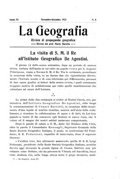 La geografia comunicazioni dell'Istituto geografico De Agostini