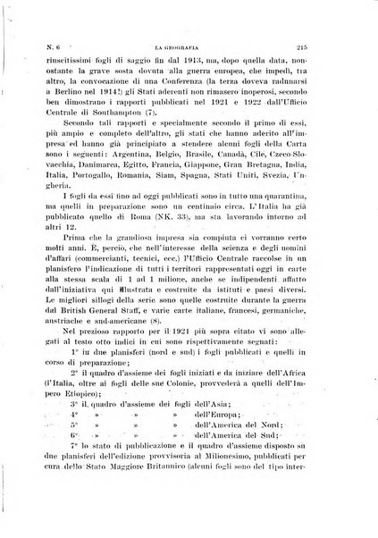 La geografia comunicazioni dell'Istituto geografico De Agostini