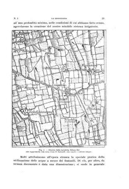 La geografia comunicazioni dell'Istituto geografico De Agostini