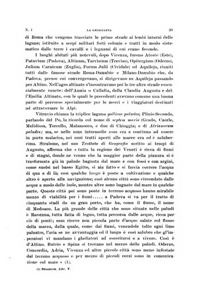 La geografia comunicazioni dell'Istituto geografico De Agostini