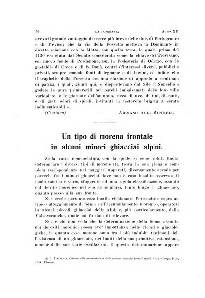 La geografia comunicazioni dell'Istituto geografico De Agostini