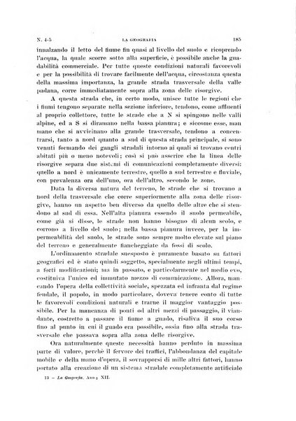 La geografia comunicazioni dell'Istituto geografico De Agostini