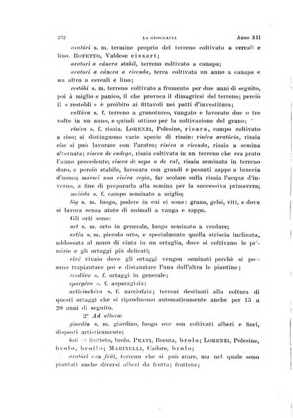 La geografia comunicazioni dell'Istituto geografico De Agostini