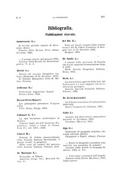 La geografia comunicazioni dell'Istituto geografico De Agostini