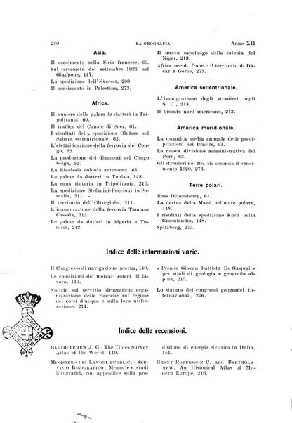 La geografia comunicazioni dell'Istituto geografico De Agostini