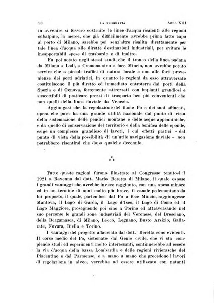 La geografia comunicazioni dell'Istituto geografico De Agostini