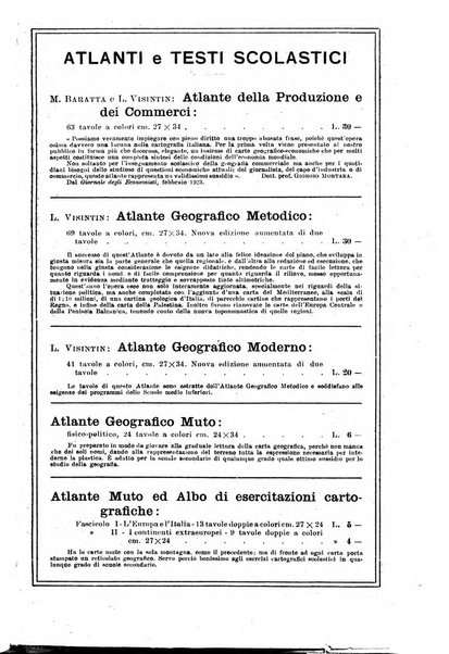 La geografia comunicazioni dell'Istituto geografico De Agostini