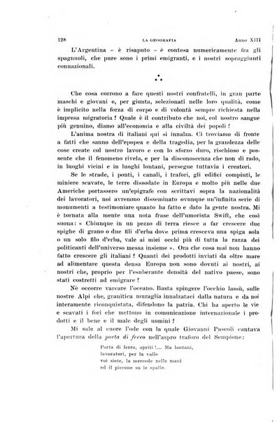 La geografia comunicazioni dell'Istituto geografico De Agostini