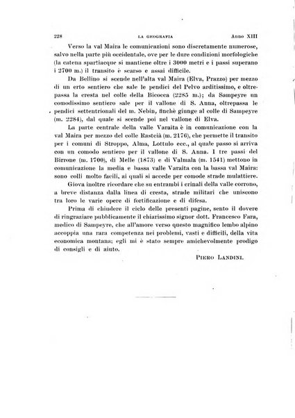 La geografia comunicazioni dell'Istituto geografico De Agostini