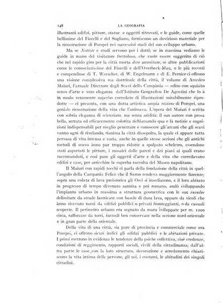 La geografia comunicazioni dell'Istituto geografico De Agostini