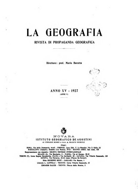 La geografia comunicazioni dell'Istituto geografico De Agostini