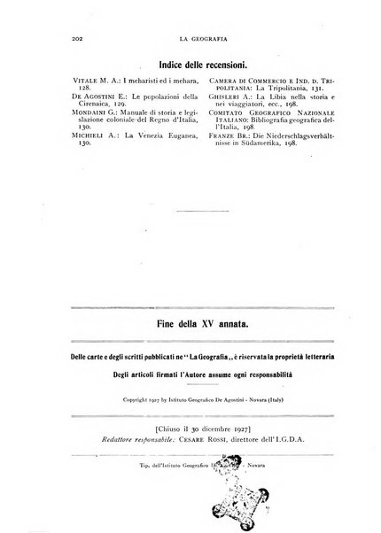 La geografia comunicazioni dell'Istituto geografico De Agostini