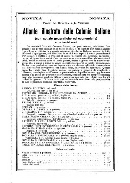 La geografia comunicazioni dell'Istituto geografico De Agostini