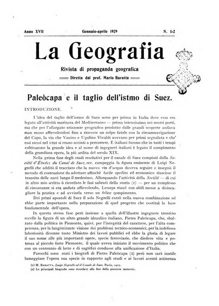 La geografia comunicazioni dell'Istituto geografico De Agostini