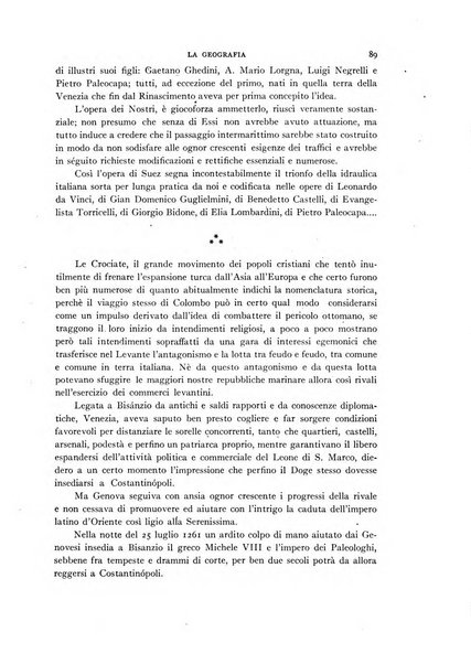 La geografia comunicazioni dell'Istituto geografico De Agostini