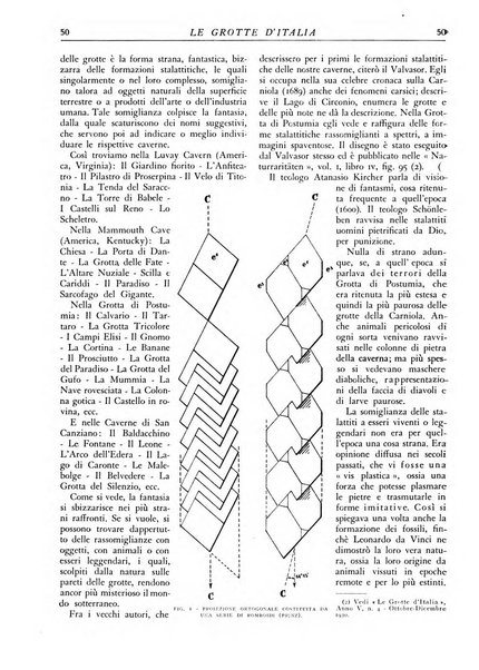 Le grotte d'Italia organo ufficiale dell'azienda autonoma di Stato delle R. Grotte demaniali di Postumia