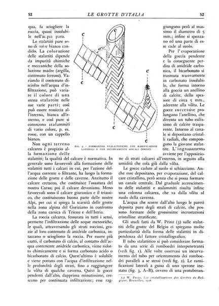 Le grotte d'Italia organo ufficiale dell'azienda autonoma di Stato delle R. Grotte demaniali di Postumia