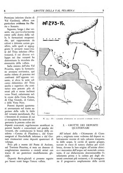 Le grotte d'Italia organo ufficiale dell'azienda autonoma di Stato delle R. Grotte demaniali di Postumia