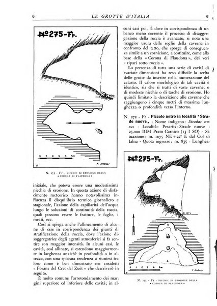 Le grotte d'Italia organo ufficiale dell'azienda autonoma di Stato delle R. Grotte demaniali di Postumia