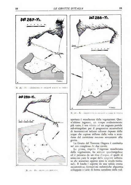 Le grotte d'Italia organo ufficiale dell'azienda autonoma di Stato delle R. Grotte demaniali di Postumia