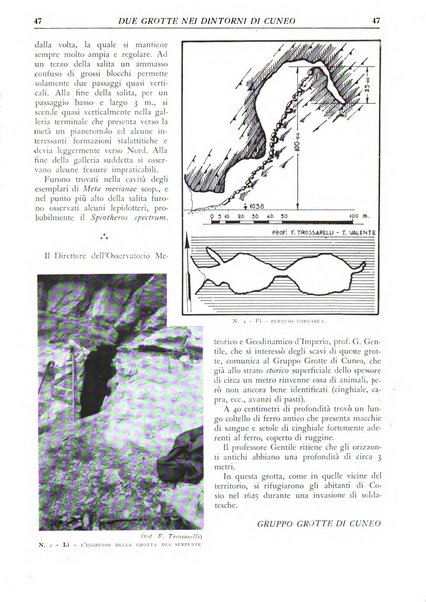 Le grotte d'Italia organo ufficiale dell'azienda autonoma di Stato delle R. Grotte demaniali di Postumia