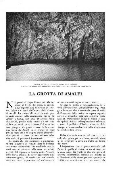 Le grotte d'Italia organo ufficiale dell'azienda autonoma di Stato delle R. Grotte demaniali di Postumia