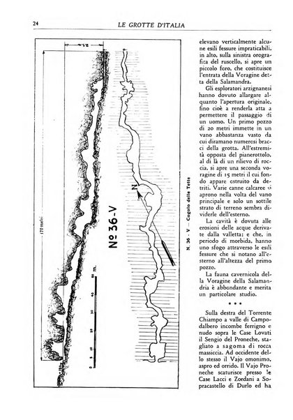 Le grotte d'Italia organo ufficiale dell'azienda autonoma di Stato delle R. Grotte demaniali di Postumia