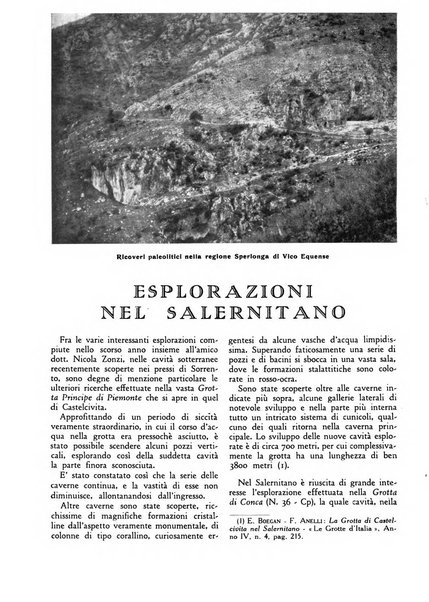 Le grotte d'Italia organo ufficiale dell'azienda autonoma di Stato delle R. Grotte demaniali di Postumia