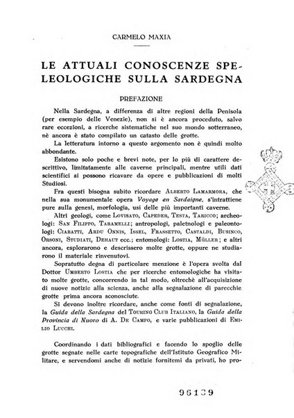 Le grotte d'Italia organo ufficiale dell'azienda autonoma di Stato delle R. Grotte demaniali di Postumia