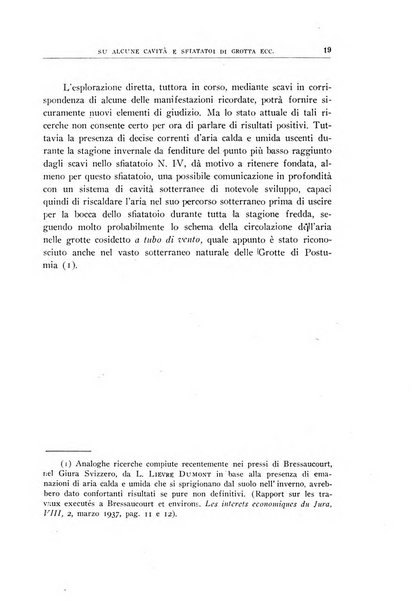 Le grotte d'Italia organo ufficiale dell'azienda autonoma di Stato delle R. Grotte demaniali di Postumia