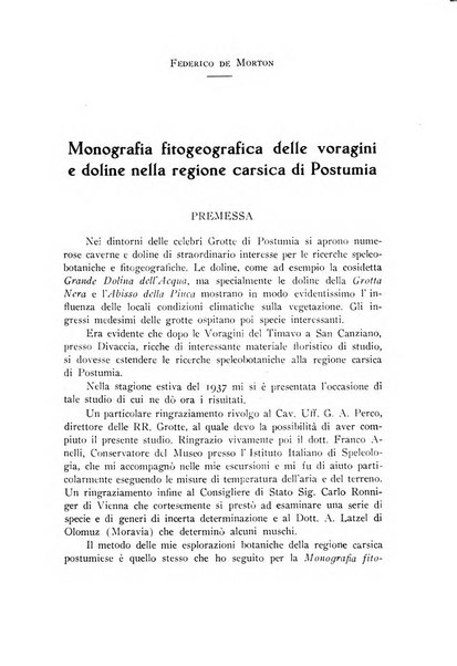 Le grotte d'Italia organo ufficiale dell'azienda autonoma di Stato delle R. Grotte demaniali di Postumia