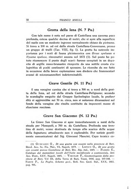 Le grotte d'Italia organo ufficiale dell'azienda autonoma di Stato delle R. Grotte demaniali di Postumia