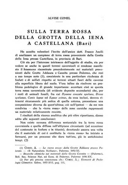 Le grotte d'Italia organo ufficiale dell'azienda autonoma di Stato delle R. Grotte demaniali di Postumia