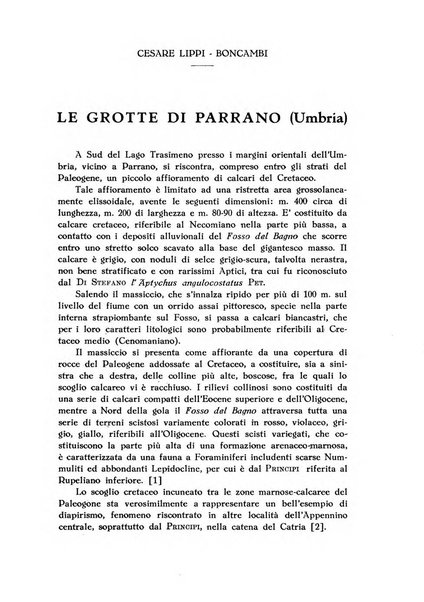 Le grotte d'Italia organo ufficiale dell'azienda autonoma di Stato delle R. Grotte demaniali di Postumia