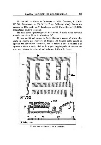 Le grotte d'Italia organo ufficiale dell'azienda autonoma di Stato delle R. Grotte demaniali di Postumia