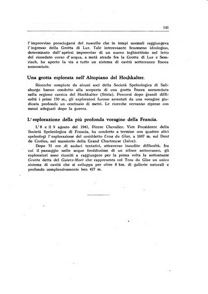 Le grotte d'Italia organo ufficiale dell'azienda autonoma di Stato delle R. Grotte demaniali di Postumia