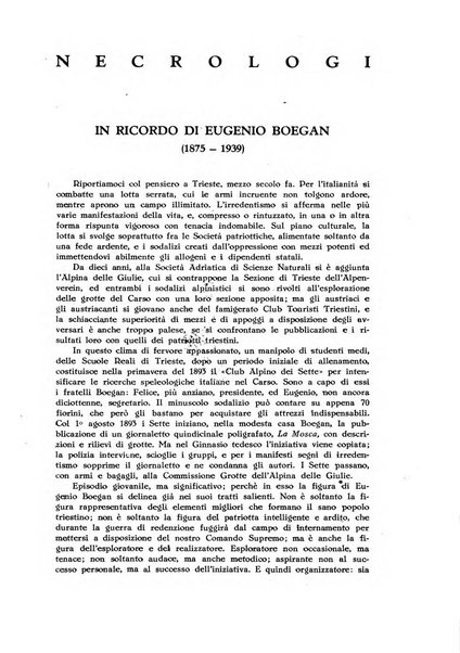 Le grotte d'Italia organo ufficiale dell'azienda autonoma di Stato delle R. Grotte demaniali di Postumia