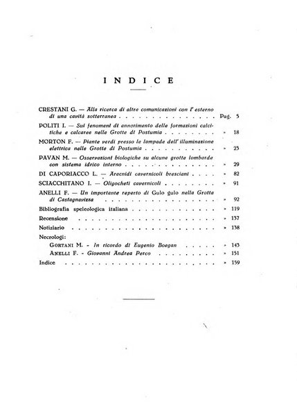 Le grotte d'Italia organo ufficiale dell'azienda autonoma di Stato delle R. Grotte demaniali di Postumia