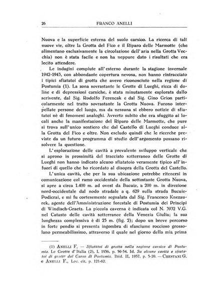 Le grotte d'Italia organo ufficiale dell'azienda autonoma di Stato delle R. Grotte demaniali di Postumia