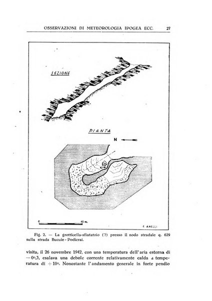 Le grotte d'Italia organo ufficiale dell'azienda autonoma di Stato delle R. Grotte demaniali di Postumia