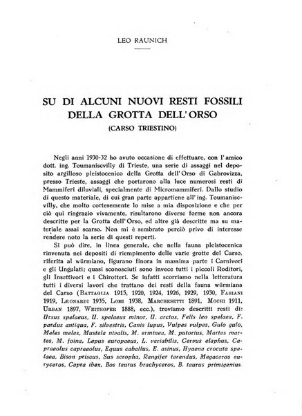 Le grotte d'Italia organo ufficiale dell'azienda autonoma di Stato delle R. Grotte demaniali di Postumia