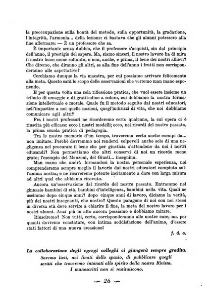 Gymnasium rivista didattico-letteraria per le scuole medie