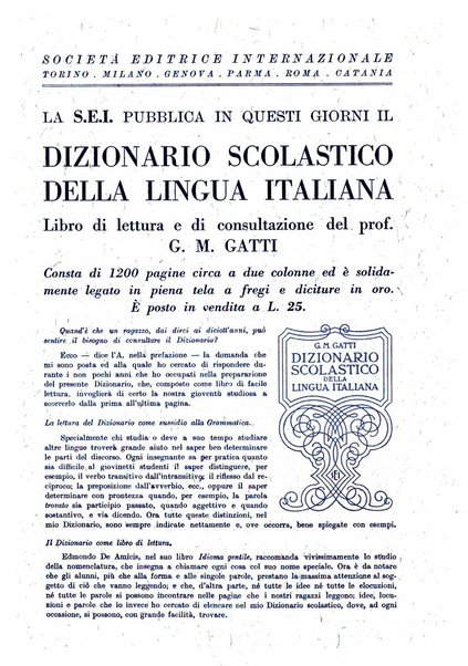 Gymnasium rivista didattico-letteraria per le scuole medie