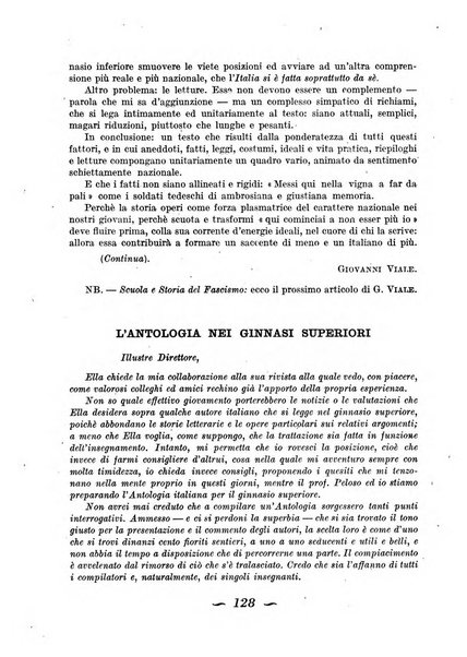 Gymnasium rivista didattico-letteraria per le scuole medie