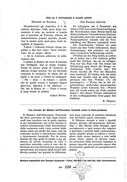 Gymnasium rivista didattico-letteraria per le scuole medie