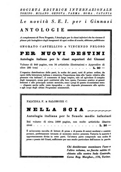 Gymnasium rivista didattico-letteraria per le scuole medie