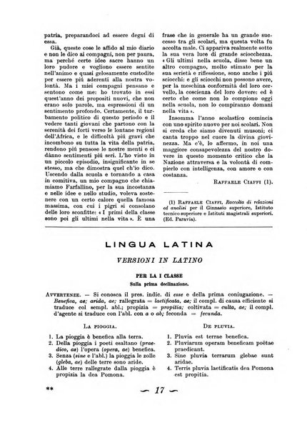 Gymnasium rivista didattico-letteraria per le scuole medie