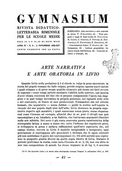 Gymnasium rivista didattico-letteraria per le scuole medie